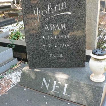 NEL Johan Adam 1896-1974