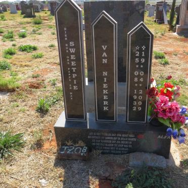 NIEKERK Sweetpie, van 1932-2009