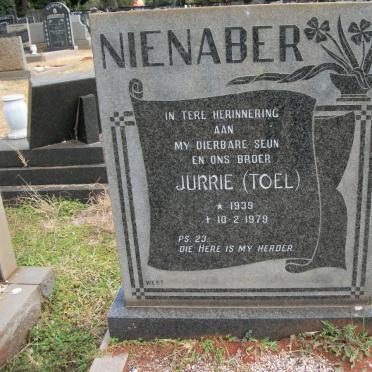 NIENABER Jurrie 1939-1979