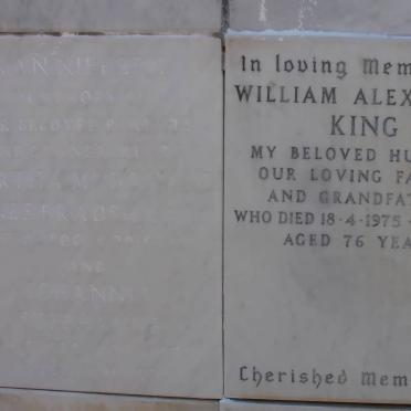 NIEKERK Johannes Stephanus, van &amp; Martha M? BRADSHAW 1906-? :: KING William Alexander -1975