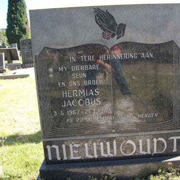 NIEUWOUDT Hermias Jacobus 1967-1988