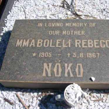 NOKO Mmaboleli Rebecca 1905-1967