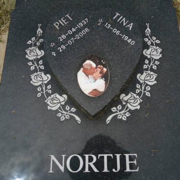 NORTJE Piet 1937-2008 &amp; Tina 1940-