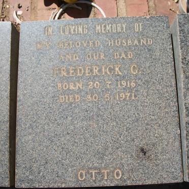 OTTO Frederick G. 1916-1971