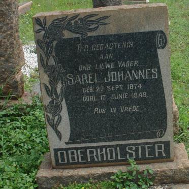 OBERHOLSTER Sarel Johannes 1874-1949