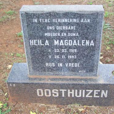 OOSTHUIZEN Heila Magdalena 1919-1993