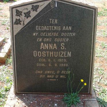OOSTHUIZEN Anna S. 1929-1950