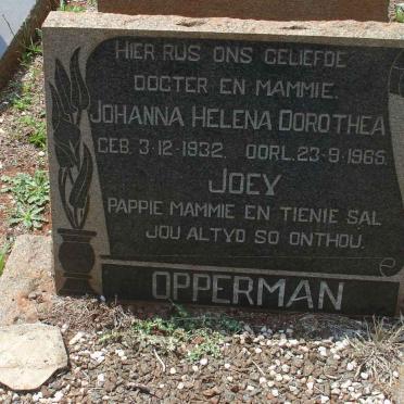 OPPERMAN Johanna Helena Dorothea 1932-1965