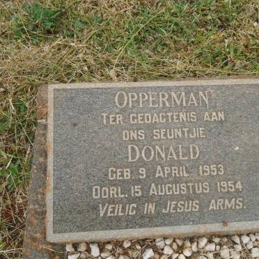 OPPERMAN Donald 1953-1954