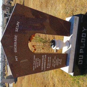 PLOOY Hermanus Lambertus, du 1981-2004