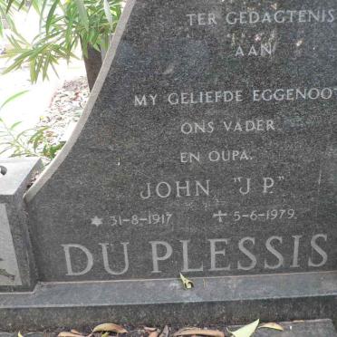 PLESSIS J.P., du  1917-1979