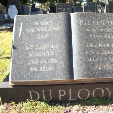 PLOOY Pieter H.R., du 1952-1984