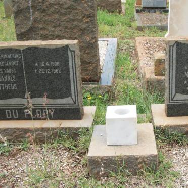 PLOOY Johannes Mattheus, du 1906-1962 :: DU PLOOY Johannes Mattheus 1933-1952 :: DU PLOOY Jan Hendrik 1953-1954