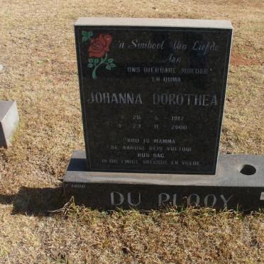 PLOOY Johanna Dorothea, du 1917-2000