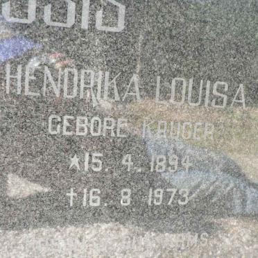 PLESSIS Johannes Frederick, du 1892-1975 &amp; Hendrika Louisa KRUGER 1894-1973