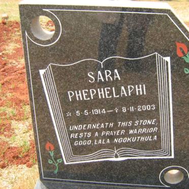 PHEPHELAPHI Sara 1914-2003