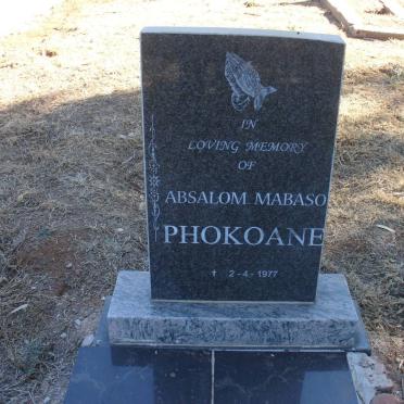 PHOKOANE Absalom Mabaso -1977