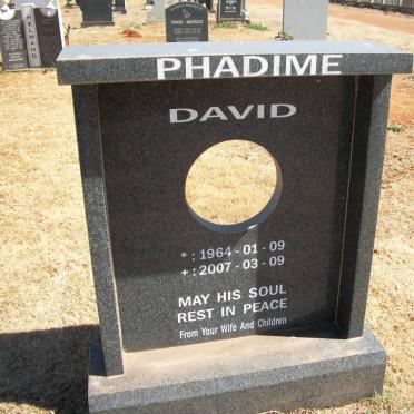 PHADIME David 1964-2007
