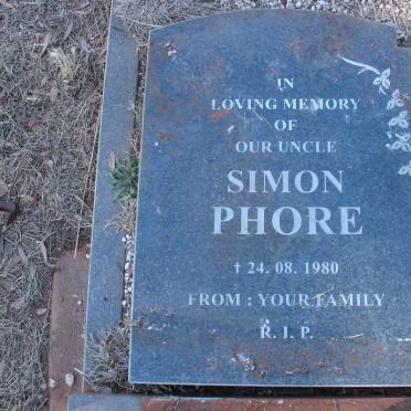 PHORE Simon -1980