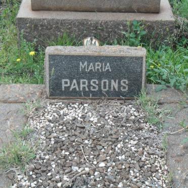 PARSONS Maria