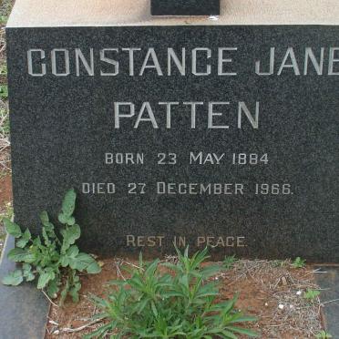 PATTEN Constance Jane 1884-1966