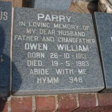 PARRY Owen William 1913-1983