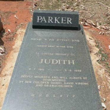 PARKER Judith 1911-1999