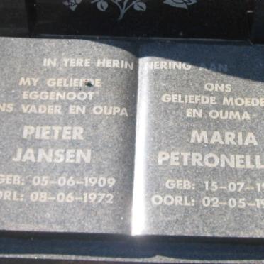 PAWSON Pieter Jansen 1909-1972 &amp; Maria Petronella 1910-1997