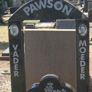 PAWSON Pieter Jansen 1909-1972 &amp; Maria Petronella 1910-1997