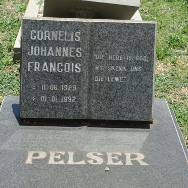 PELSER Cornelis Johannes 1929-1992