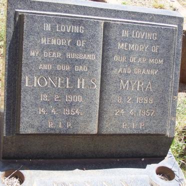 PENNY Lionel H.S. 1900-1954 &amp; Myra 1899-1957