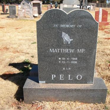 PELO Matthew 1948-2006