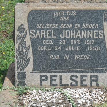 PELSER Sarel Johannes 1917-1950