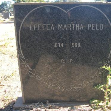 PELO Epefea Martha 1874-1966