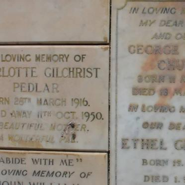 PEDLAR :: CHURCH