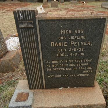PELSER Danie 1936-1938