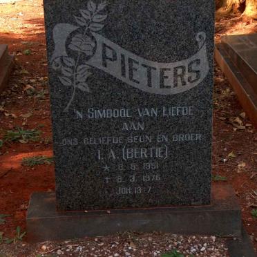 PIETERS I.A 1951-1976