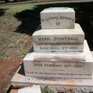 PICKTHALL Mark 1866-1926