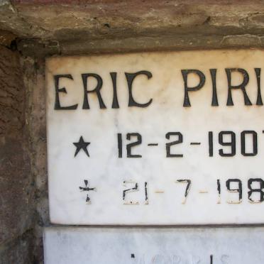 PIRIE Eric 1907-1981