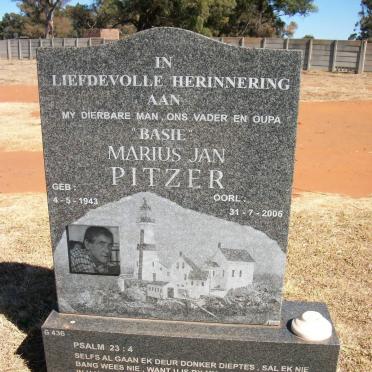 PITZER Marius Jan 1943-2006