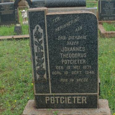 POTGIETER Johannes Theodorus 1871-1948