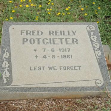 POTGIETER Fred Reilly 1917-1961