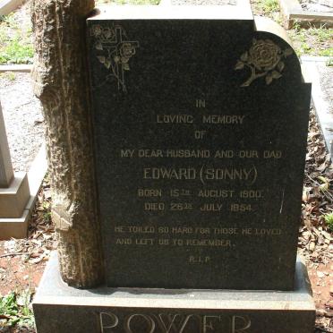 POWER Edward 1900-1954