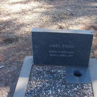 POOE Joel 1935-1977