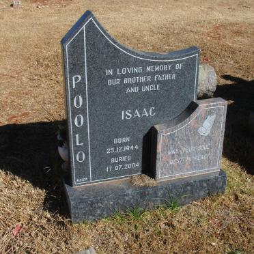 POOLO Isaac 1944-2004
