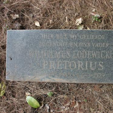 PRETORIUS Wilhelmus Lodewickus 1945-1979