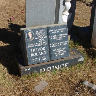 PRINCE Trevor Roland 1970-2004