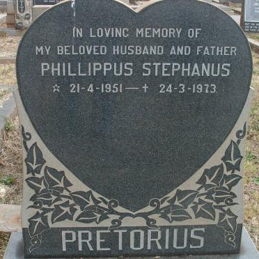 PRETORIUS Phillippus Stephanus 1951-1973