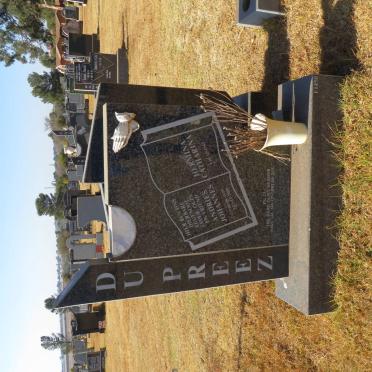 PREEZ Andries Johannes, du 1939-2008 &amp; Hermina Catharina 1941-