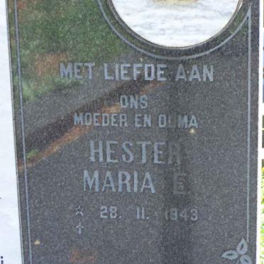 PRETORIUS Jacobus Frederick 1943-1991 &amp; Hester Maria E. 1943-